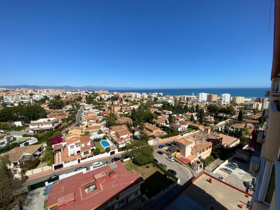 Appartement Entier Avec Vue Panoramique Benalmádena Exteriör bild