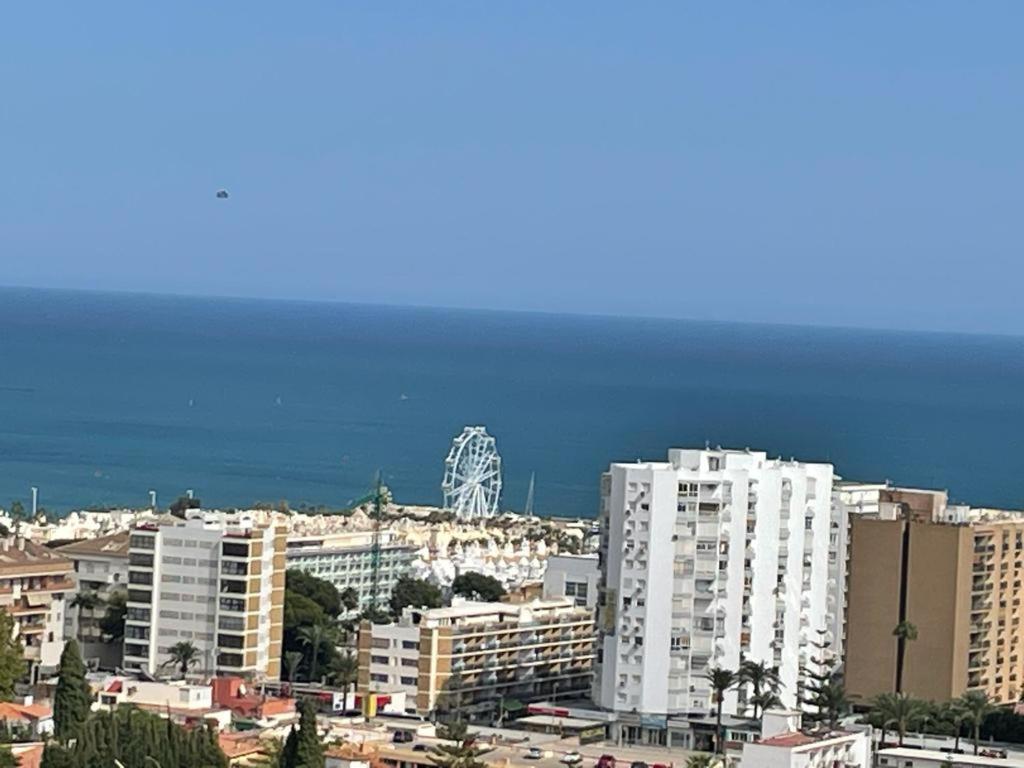 Appartement Entier Avec Vue Panoramique Benalmádena Exteriör bild